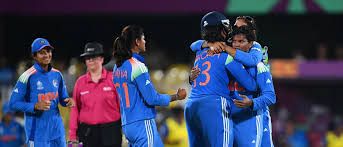 India battle to opening victory in front of record crowd