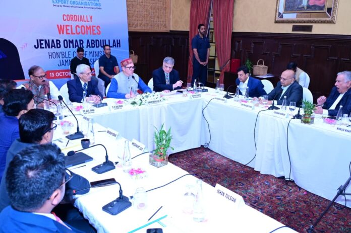 J&KCM Omar Abdullah stresses on attracting investment, strengthening manufacturing base in the State