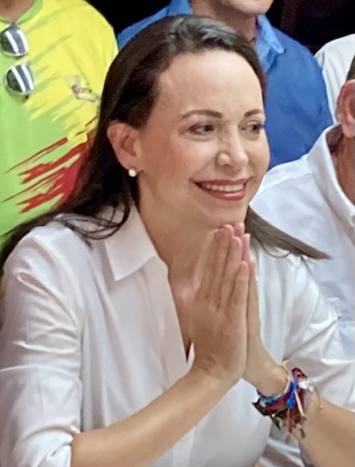 Venezuelan politician María Corina Machado